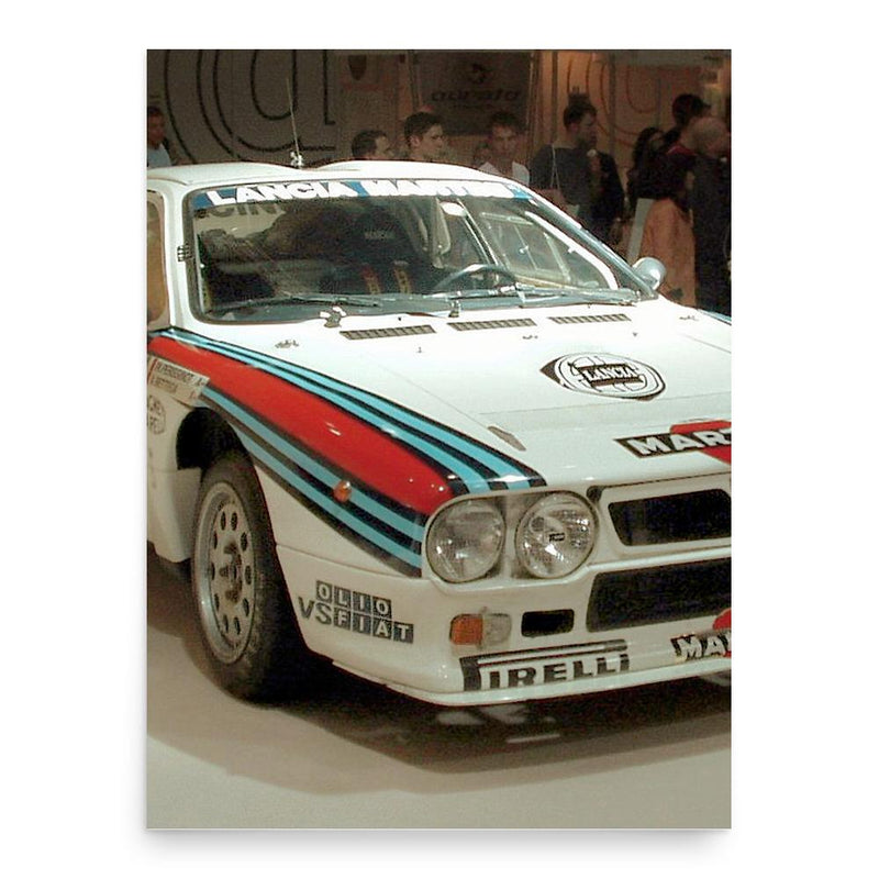 Attilio Bettega poster print, in size 18x24 inches.