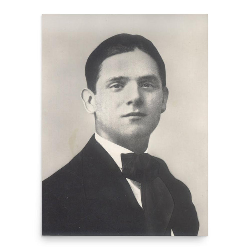 Attilio Deffenu poster print, in size 18x24 inches.