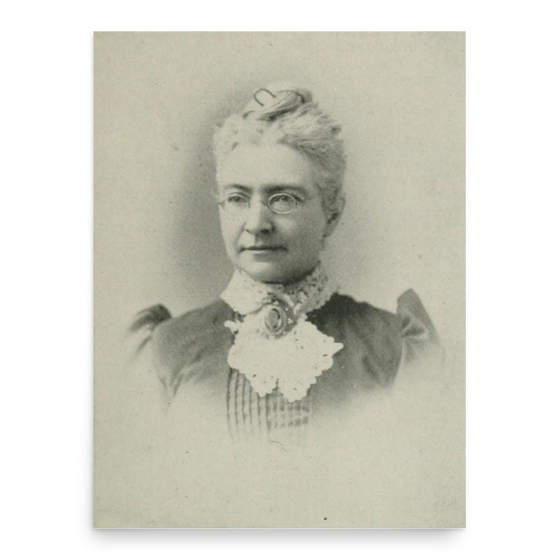 Aubertine Woodward Moore poster print, in size 18x24 inches.