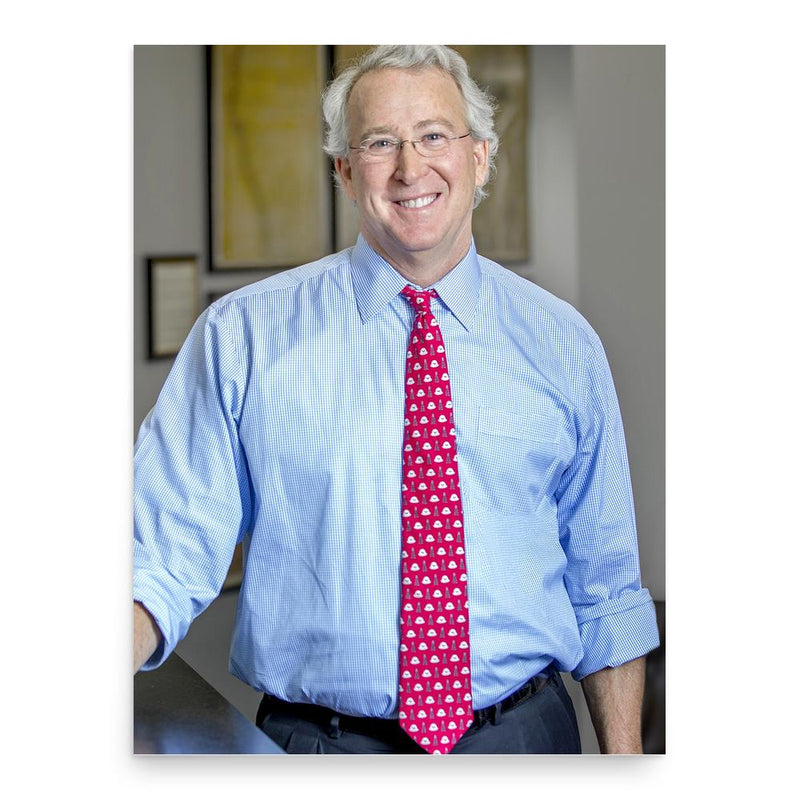 Aubrey McClendon poster print, in size 18x24 inches.