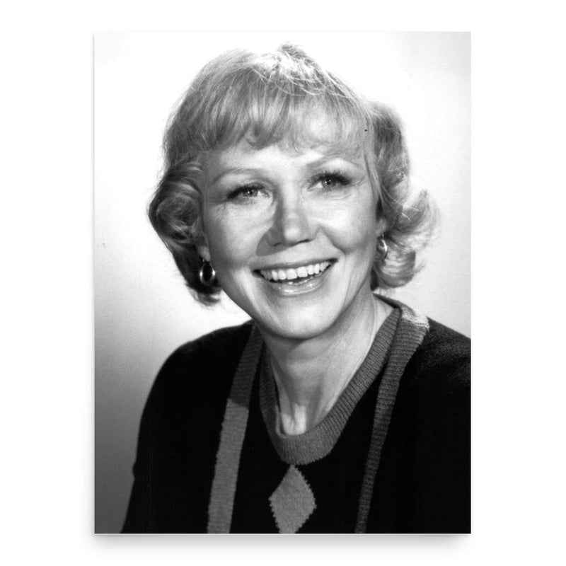 Audra Lindley poster print, in size 18x24 inches.