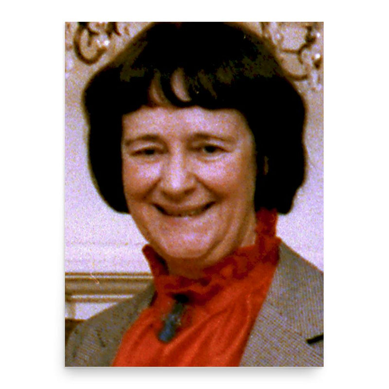 Audrey Callaghan poster print, in size 18x24 inches.