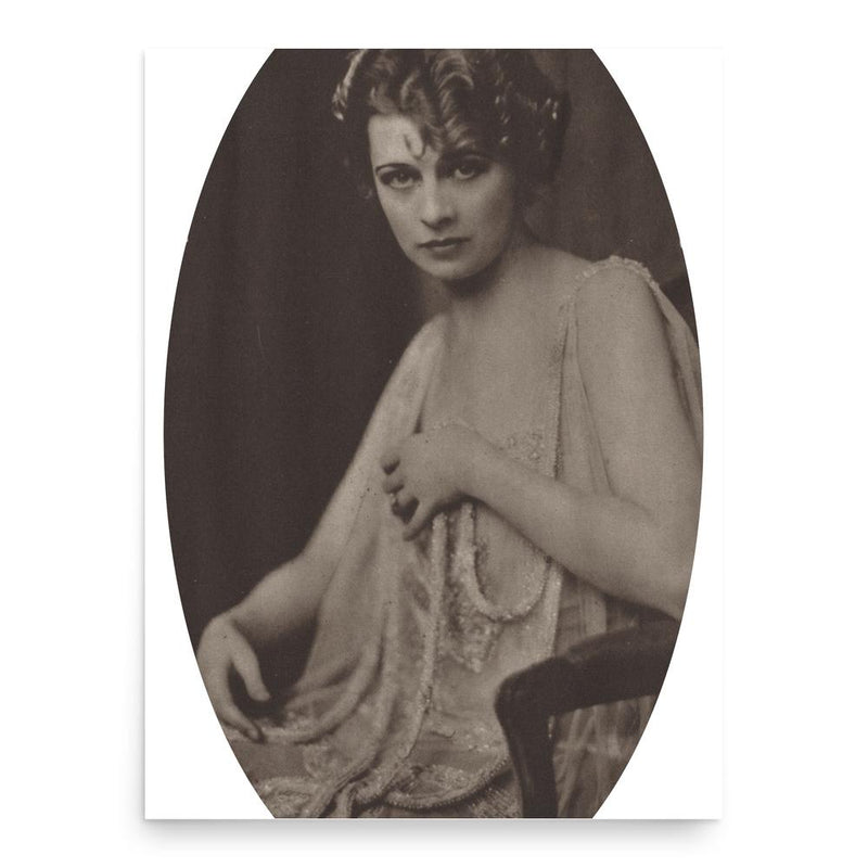 Audrey Maple poster print, in size 18x24 inches.