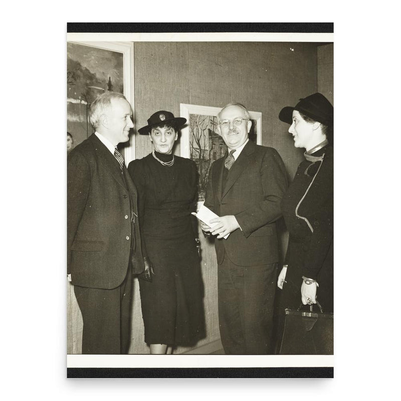 Audrey McMahon poster print, in size 18x24 inches.