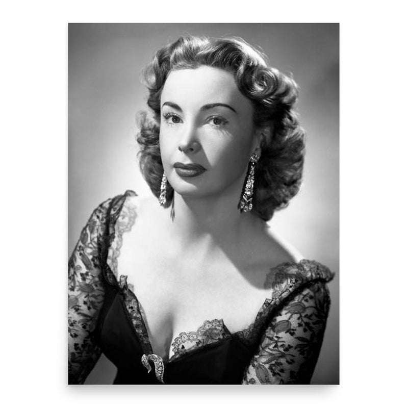 Audrey Meadows poster print, in size 18x24 inches.