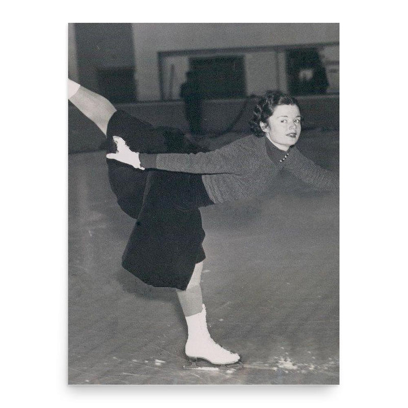 Audrey Peppe poster print, in size 18x24 inches.