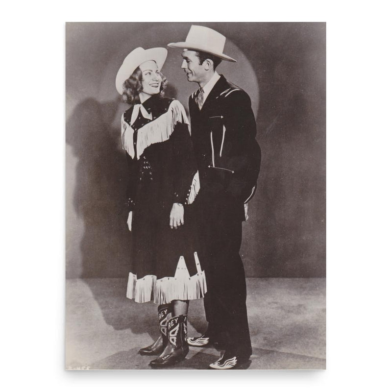 Audrey Williams poster print, in size 18x24 inches.