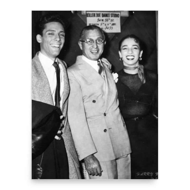 Augie and Margo Rodriguez poster print, in size 18x24 inches.