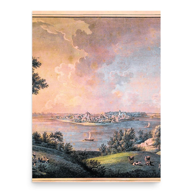 August Albrecht Christian Tischbein poster print, in size 18x24 inches.