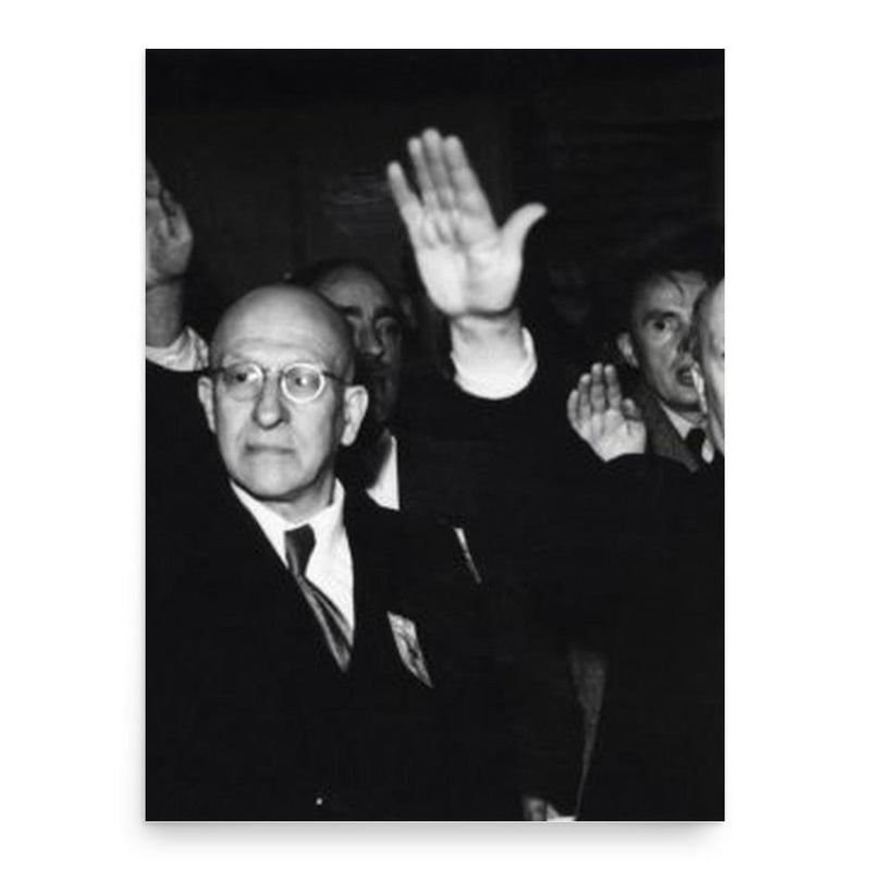 August Borms poster print, in size 18x24 inches.