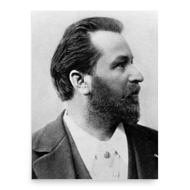 August Bungert poster print, in size 18x24 inches.