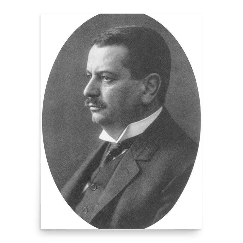 August Cramer poster print, in size 18x24 inches.