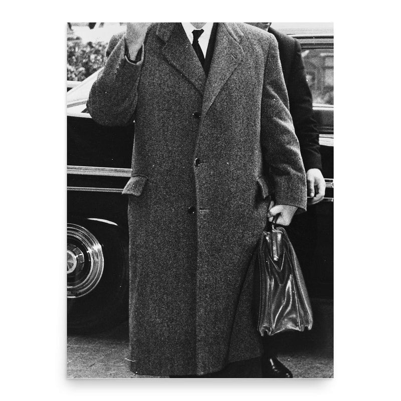 August De Schryver poster print, in size 18x24 inches.