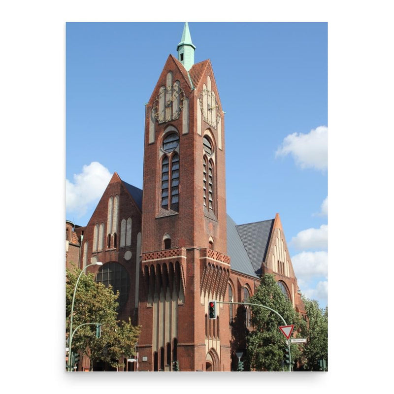 August Dinklage poster print, in size 18x24 inches.