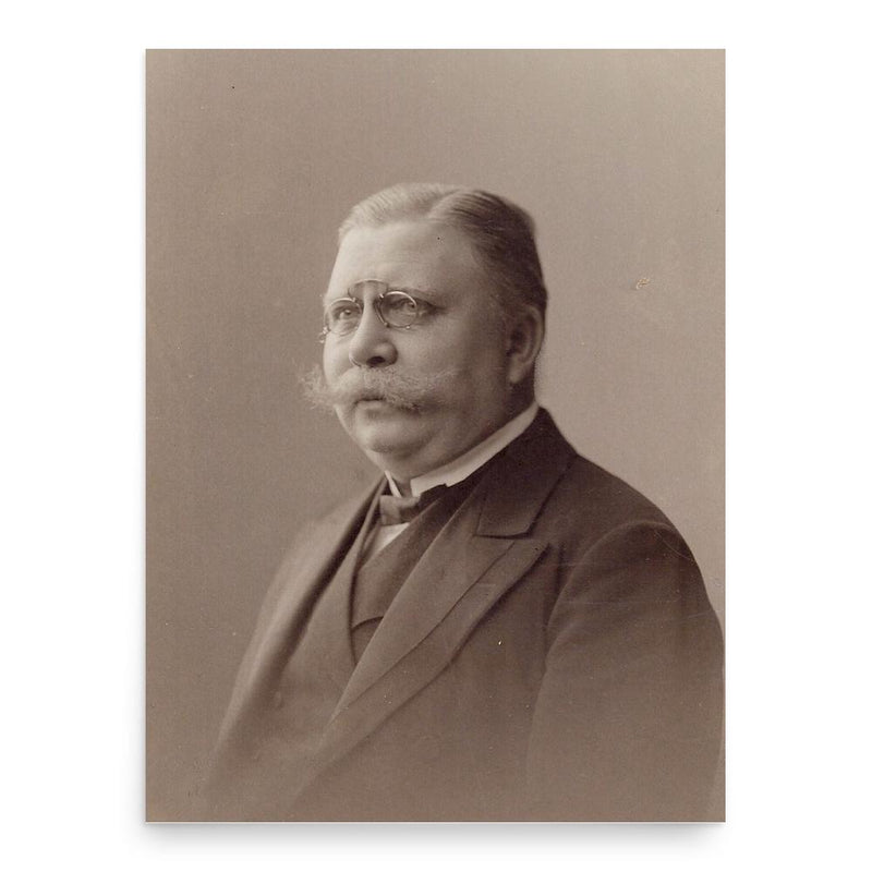 August Duvier poster print, in size 18x24 inches.