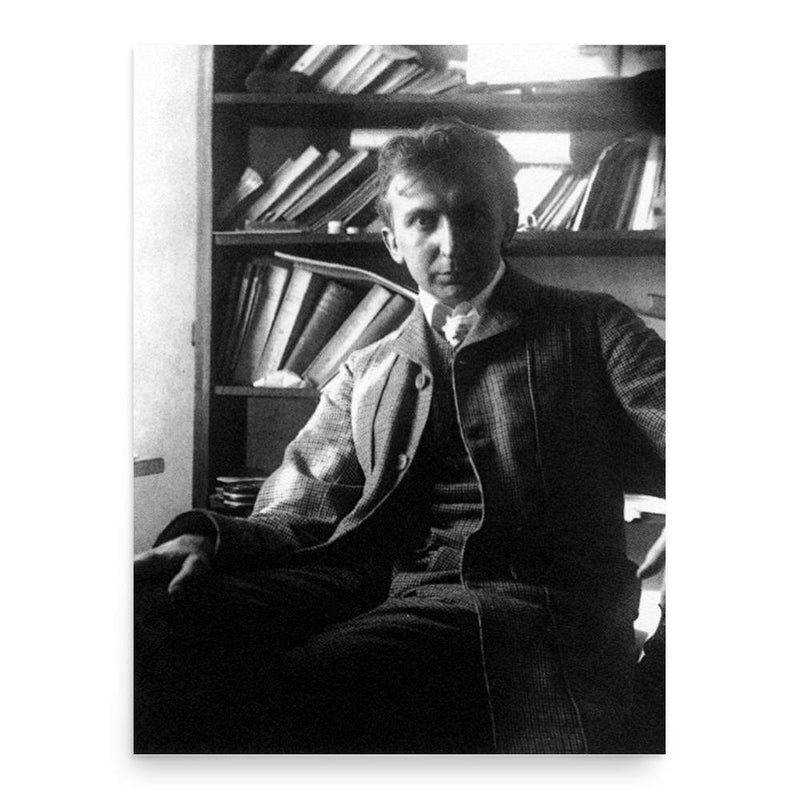 August Endell poster print, in size 18x24 inches.