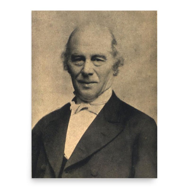 August Ferdinand Mehren poster print, in size 18x24 inches.