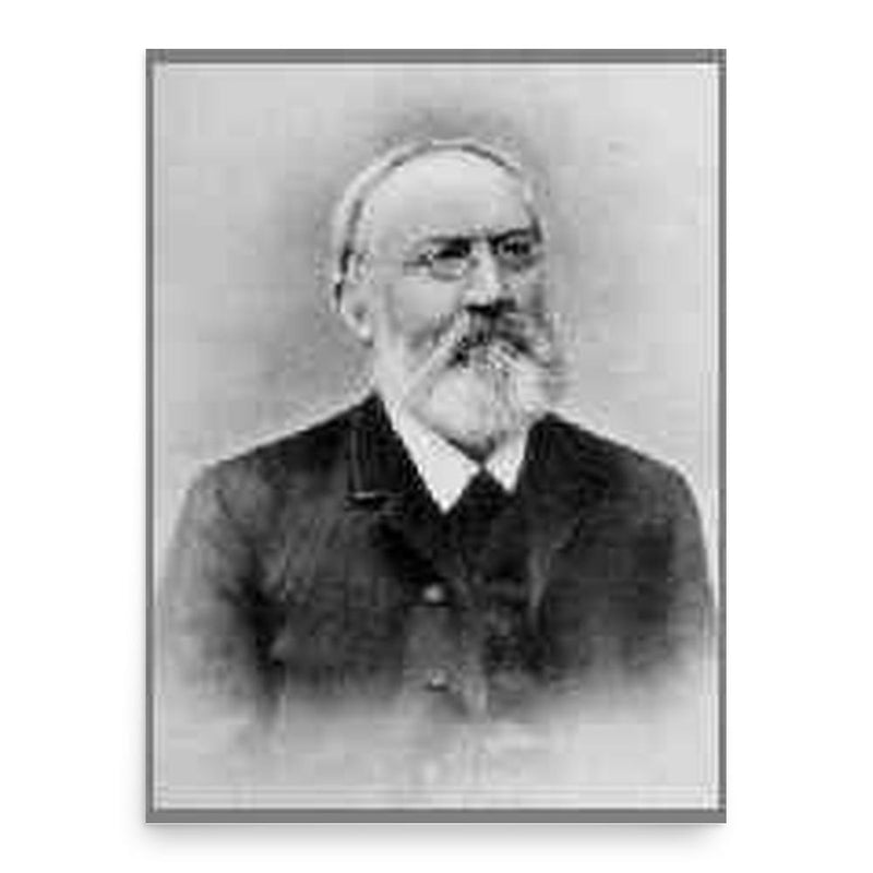 August Fick poster print, in size 18x24 inches.