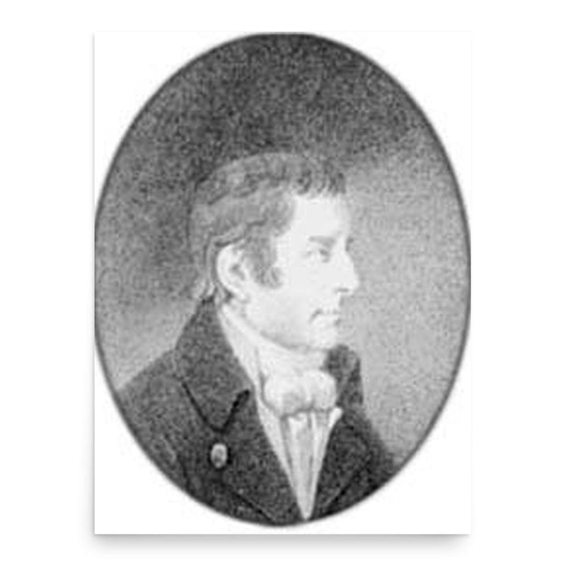 August Friedrich Ernst Langbein poster print, in size 18x24 inches.