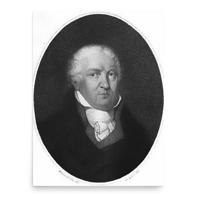 August Friedrich Wilhelm Crome poster print, in size 18x24 inches.