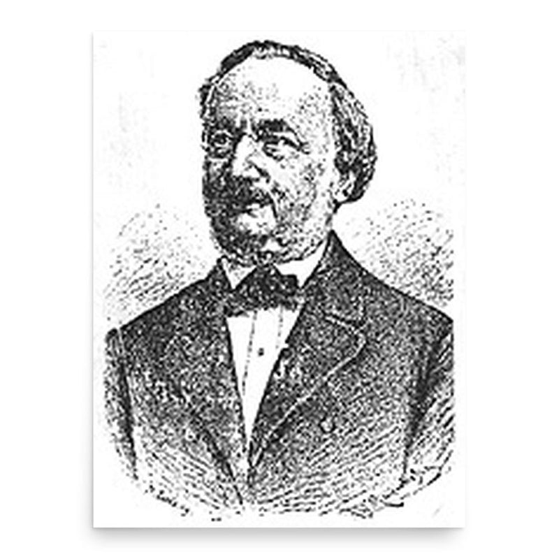 August Gottfried Ritter poster print, in size 18x24 inches.