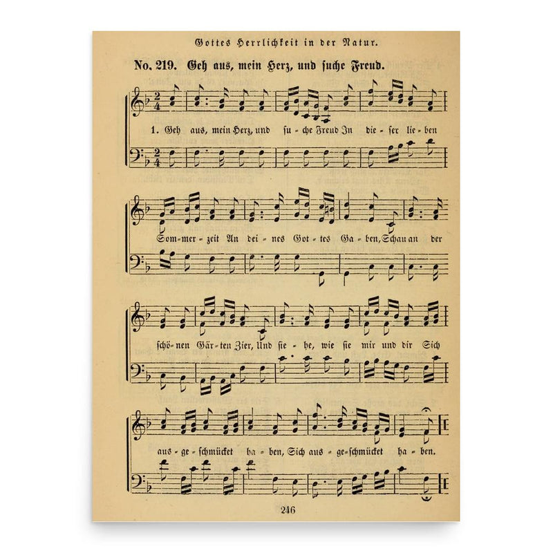 August Harder poster print, in size 18x24 inches.