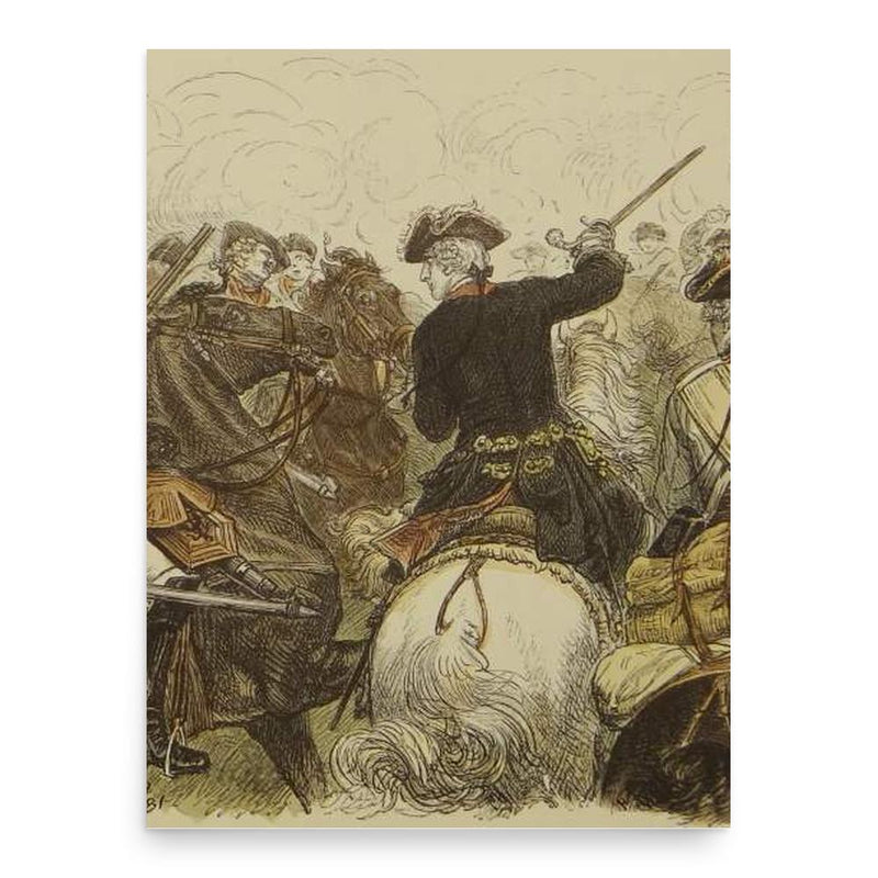 August Heinrich Ferdinand Tegetmeyer poster print, in size 18x24 inches.