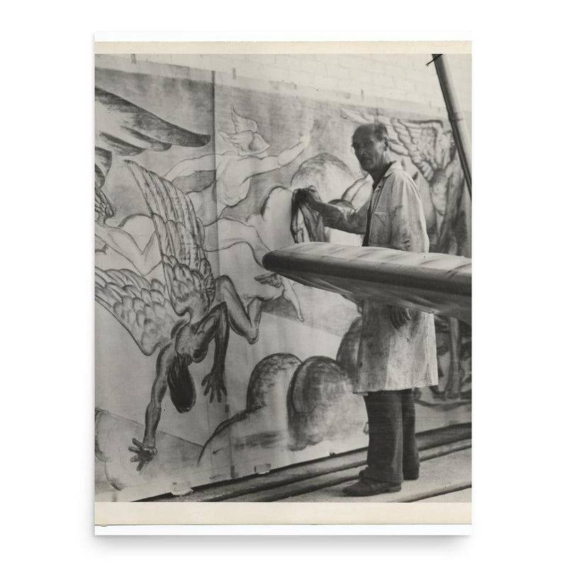 August Henkel poster print, in size 18x24 inches.