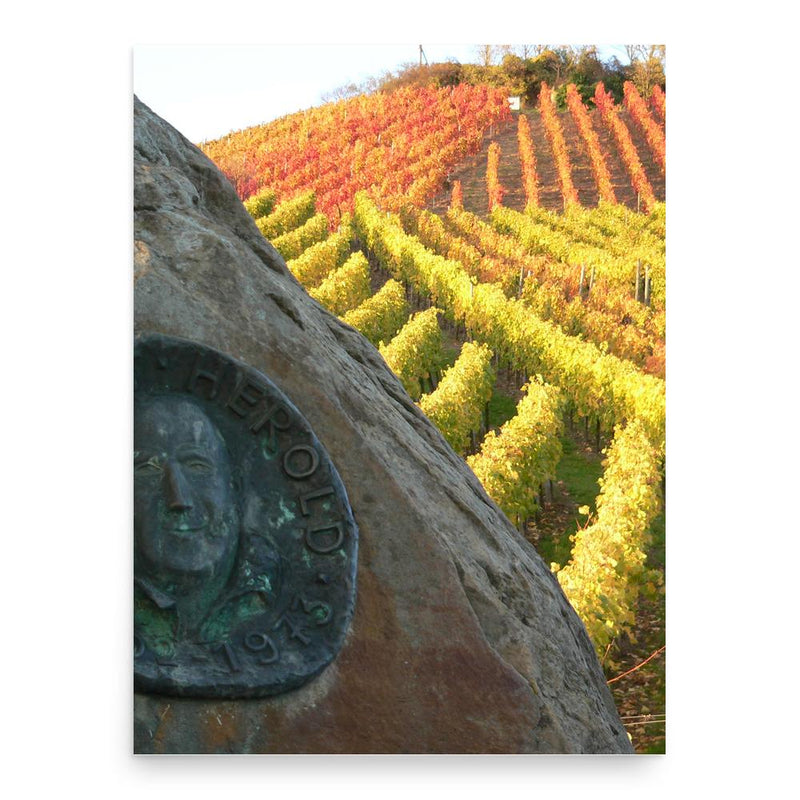 August Herold poster print, in size 18x24 inches.