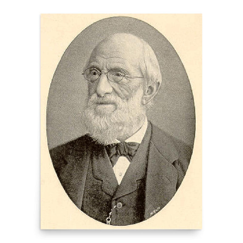 August Hirsch poster print, in size 18x24 inches.