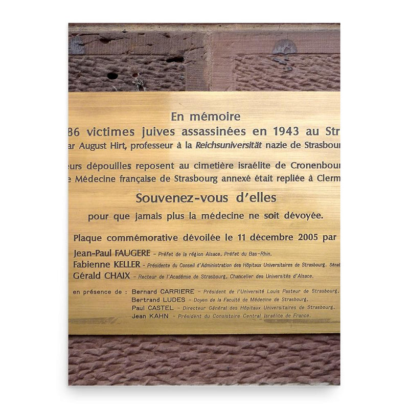 August Hirt poster print, in size 18x24 inches.