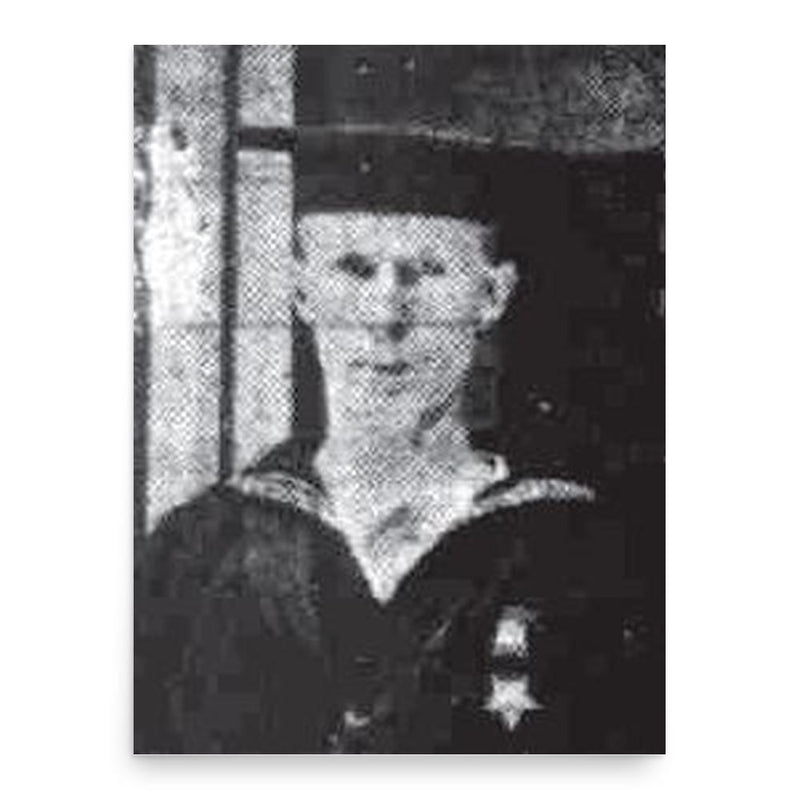 August Holtz poster print, in size 18x24 inches.