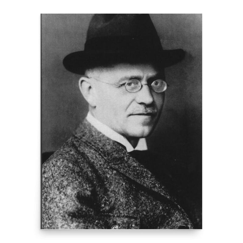 August Horch poster print, in size 18x24 inches.