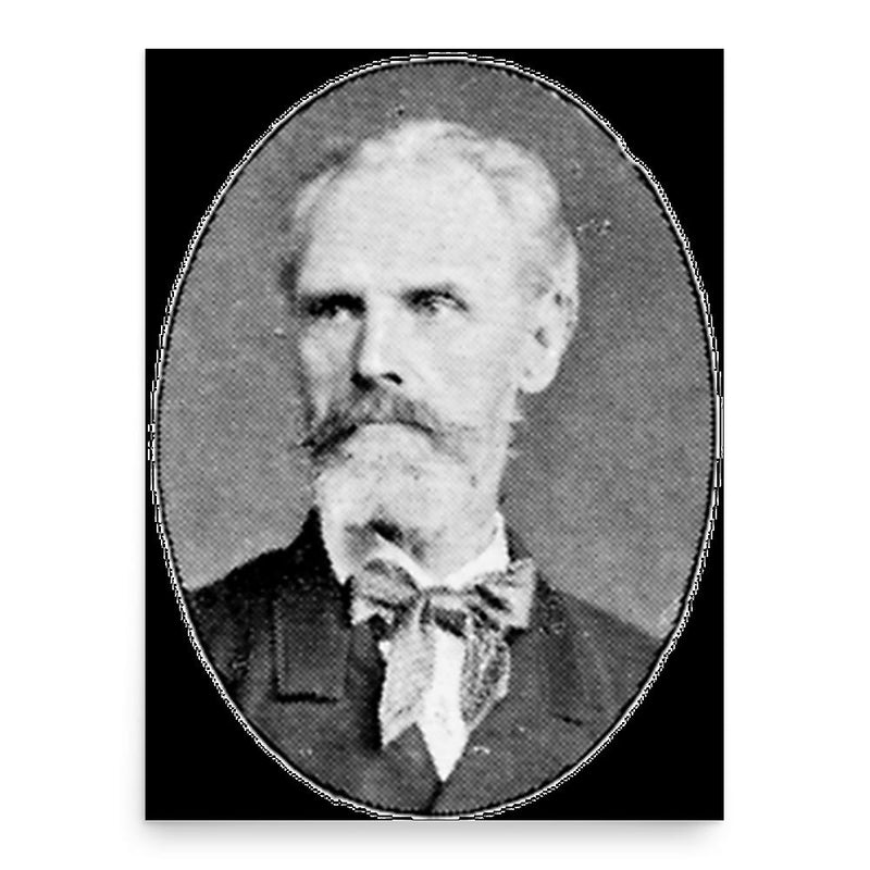 August Jernberg poster print, in size 18x24 inches.