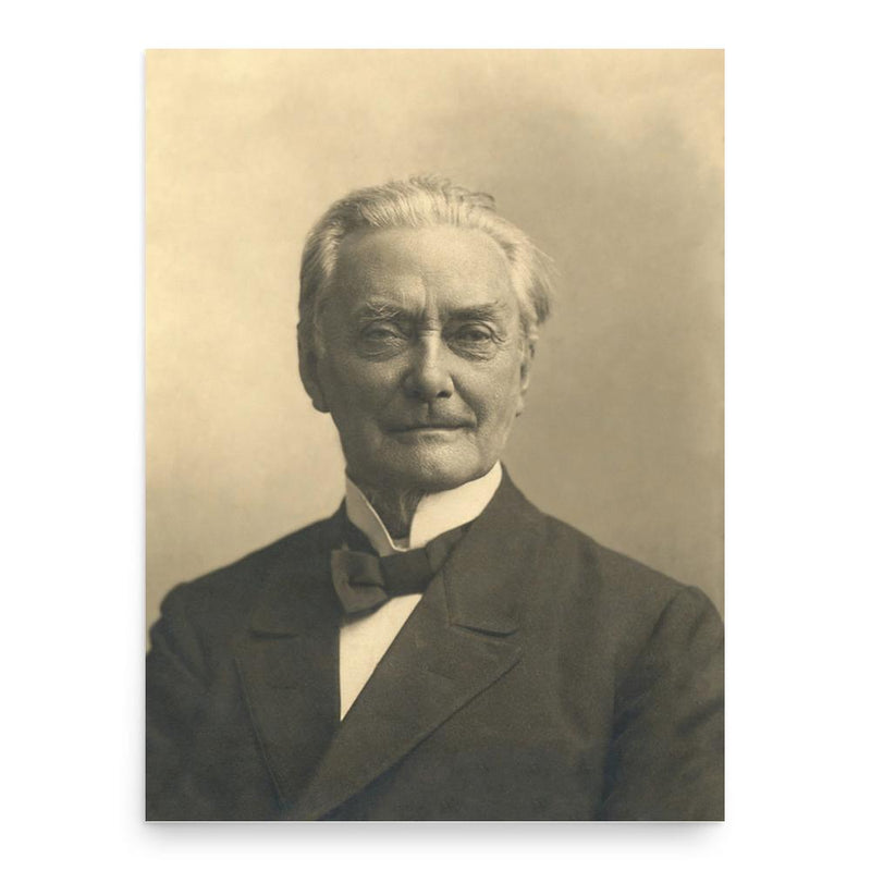 August Johann Gottfried Bielenstein poster print, in size 18x24 inches.