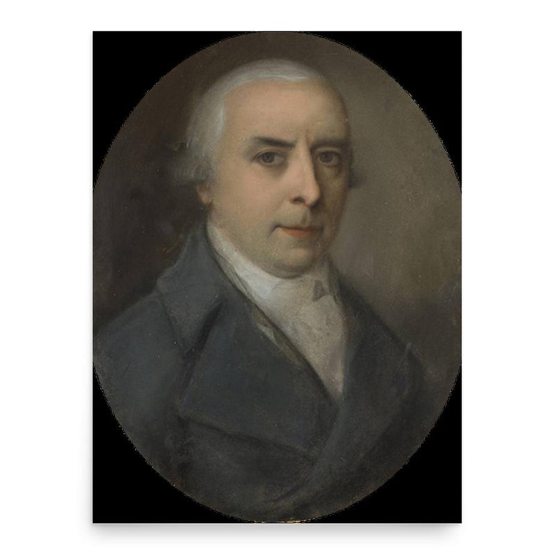 August Joseph Pechwell poster print, in size 18x24 inches.