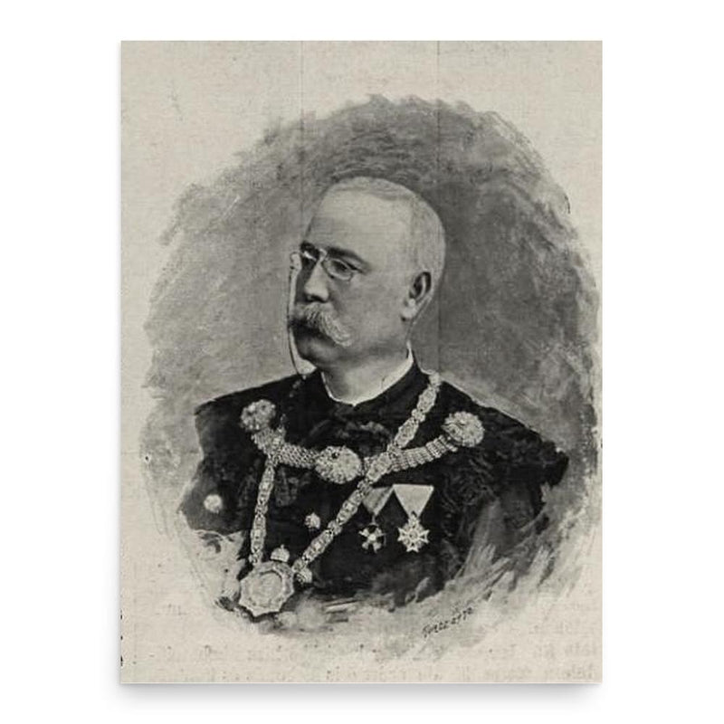 August Kanitz poster print, in size 18x24 inches.