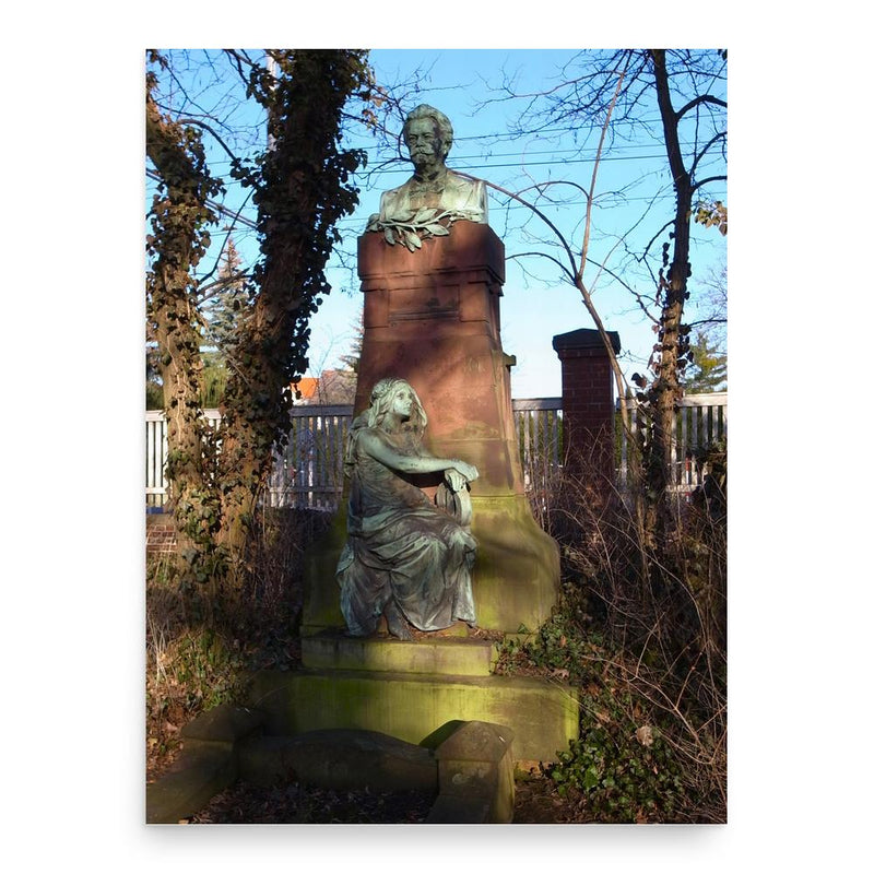 August Klughardt poster print, in size 18x24 inches.