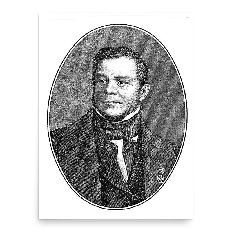 August Kopisch poster print, in size 18x24 inches.