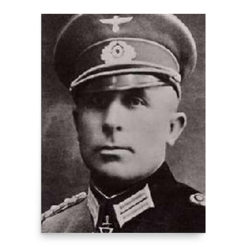 August Krakau poster print, in size 18x24 inches.