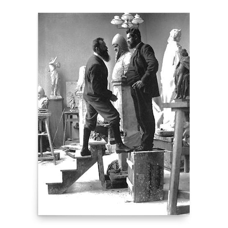 August Kraus poster print, in size 18x24 inches.