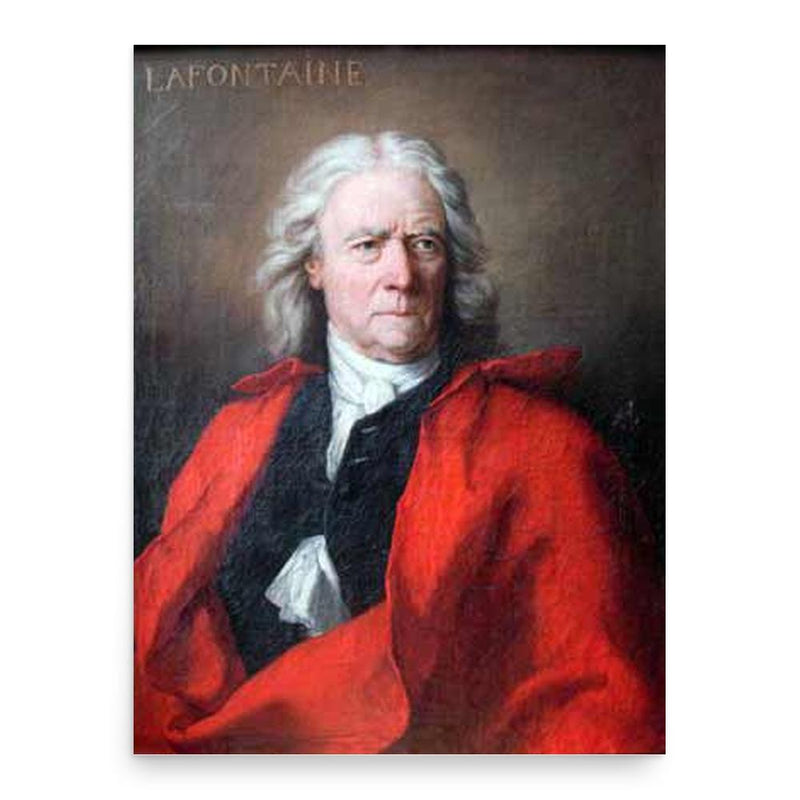 August Lafontaine poster print, in size 18x24 inches.