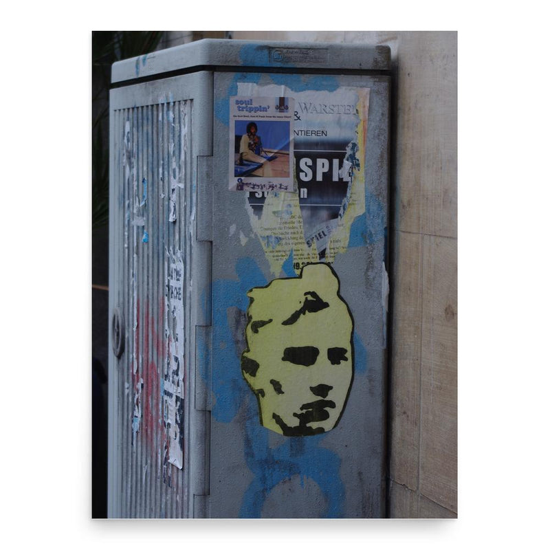 August Lenz poster print, in size 18x24 inches.