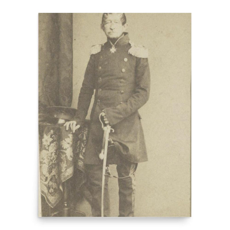 August Ludwig von Nostitz poster print, in size 18x24 inches.