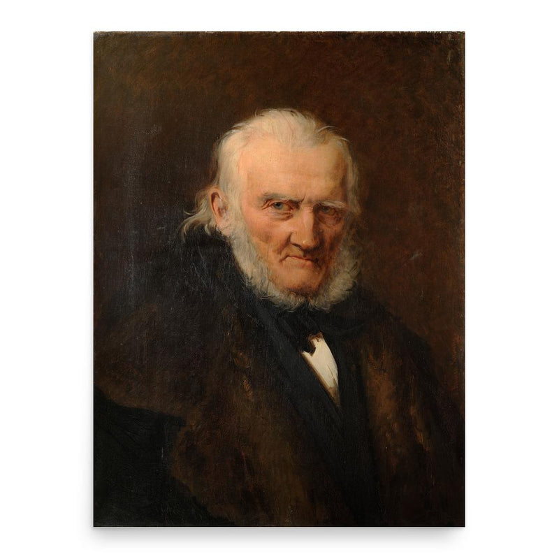 August Matthias Hagen poster print, in size 18x24 inches.