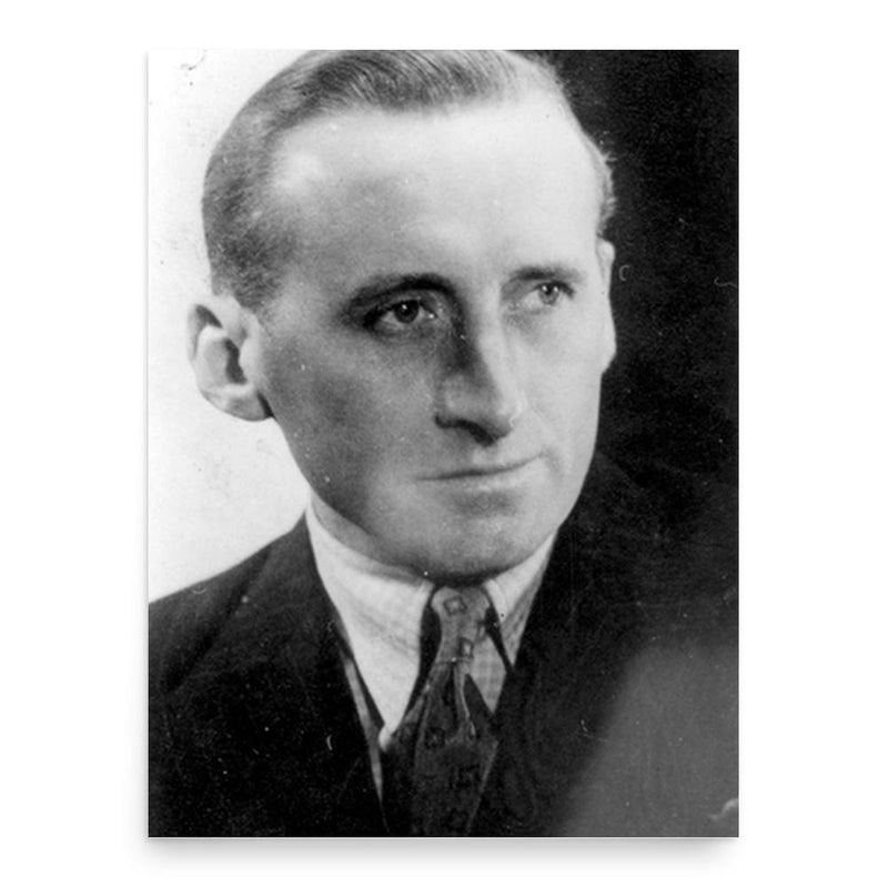 August Miete poster print, in size 18x24 inches.