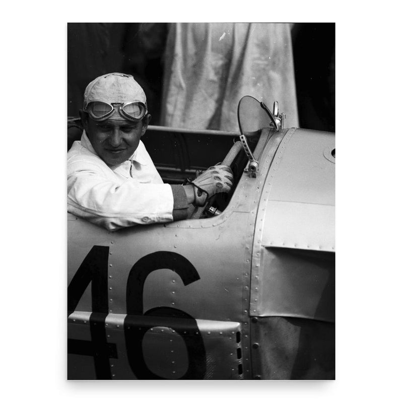 August Momberger poster print, in size 18x24 inches.