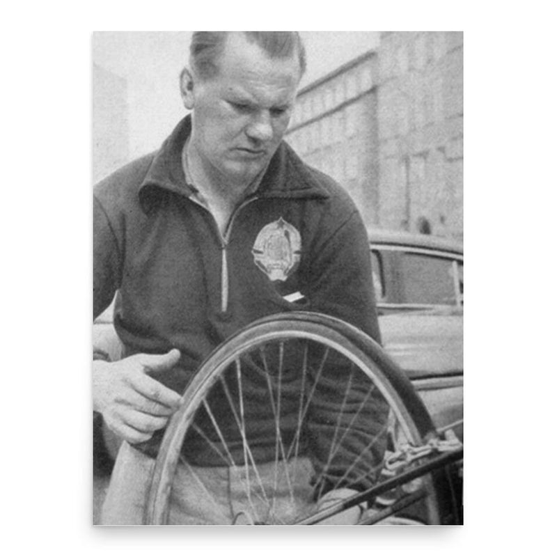 August Prosenik poster print, in size 18x24 inches.