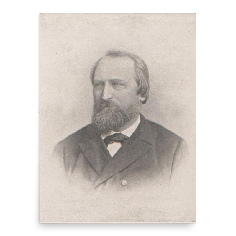 August Rossbach poster print, in size 18x24 inches.