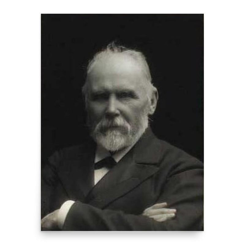 August Saabye poster print, in size 18x24 inches.